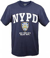 Офіційна футболка Департаменту Поліції Нью-Йорка NYPD official license T-SHIRT — Navy Blue 