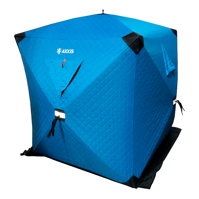 Намет зимовий CUBE синій AXXIS ax-1117, (150*150*165см)