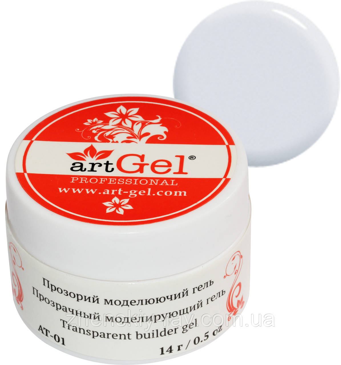 "Art Gel" Гель моделювальний білий