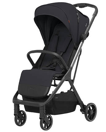 Коляска прогулянкова дитяча CARRELLO Nova CRL-5521 Coral Black Чорна, фото 1