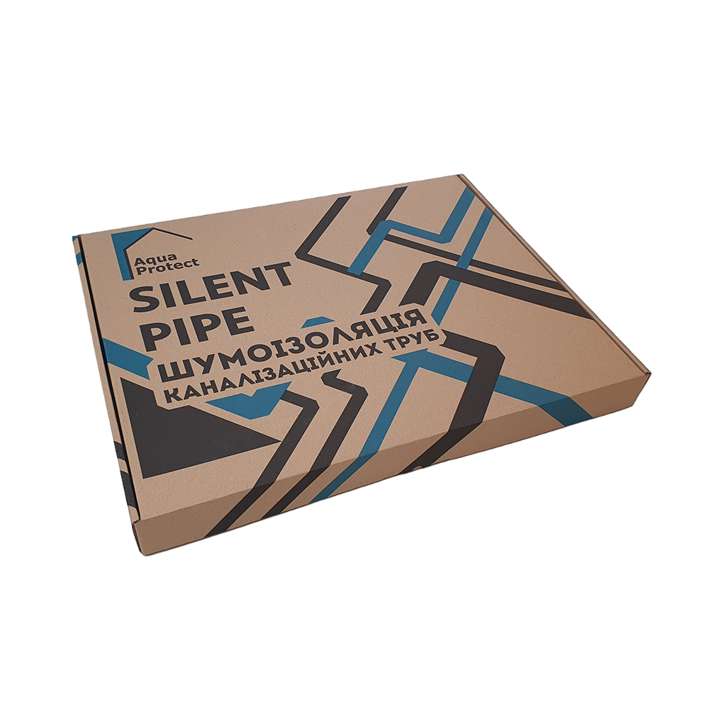 Комплект шумовіброізоляції каналізаційних труб "Silent Pipe"