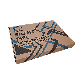 Комплект шумовіброізоляції каналізаційних труб "Silent Pipe"