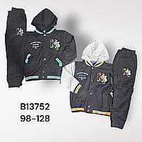 Трикотажний костюм 2 в 1 для хлопчика, Grace, 98-116 см,  № B13752, фото 2