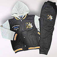 Трикотажний костюм 2 в 1 для хлопчика, Grace, 98-116 см,  № B13752, фото 4