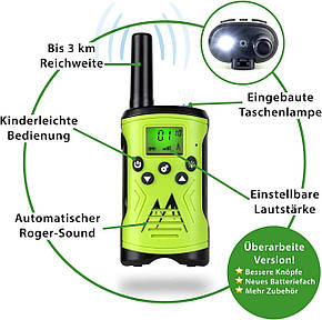 Комплект рацій Monte Stivo® Agent для дітей з компасом, Amazon, Німеччина, фото 3