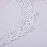 Крижма "Чарівний янгол-1" подвійна кулір 75*100 см Betis Білий із срібним, фото 3