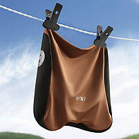 Універсальна автомобільна подушка-підголівник DACRT Brown під шию з ефектом пам'яті ортопедична 9 шт., фото 3