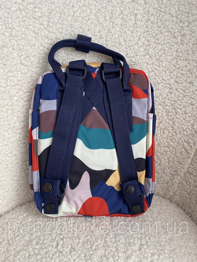 Рюкзак маленький канкен Fjallraven Kanken Mini 7л різнокольоровий, фото 3