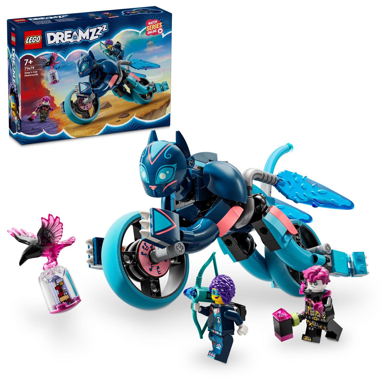 Лего Дрімз Котячий мотоцикл Зої Lego DREAMZzz 71479