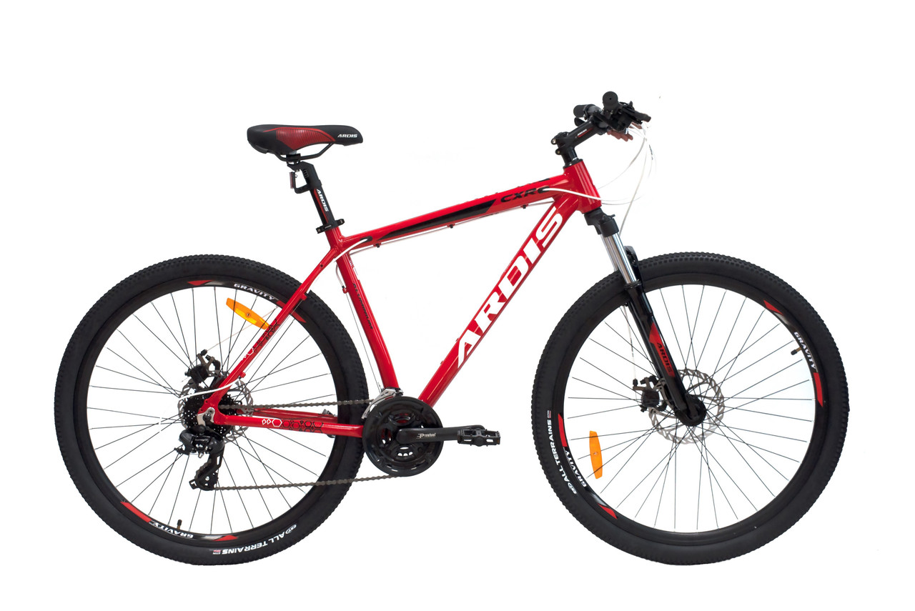 Велосипед гірський спортивний Ardis Mtb Al CXR 29" на зріст 150-185 см червоний