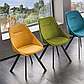 Стілець крісло Bilbao,сірий / cалатовий, фото 2