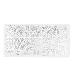 Трафарет диск для стемпінга нігтів "Квіткові мотиви" (CST-11)