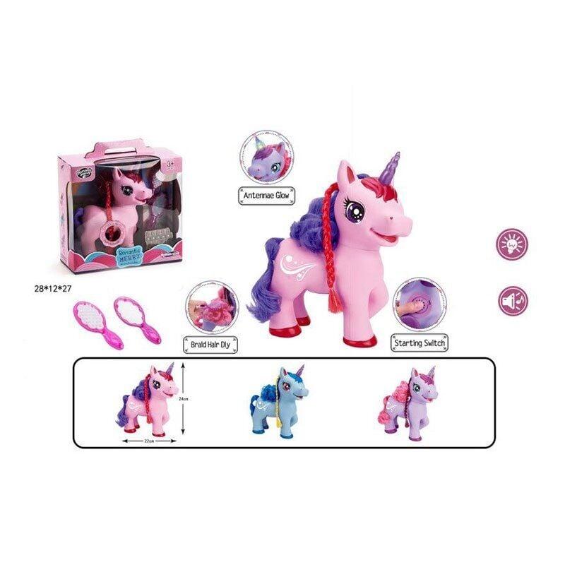 Поні 88536 - 3 кольори, звук, мелодія, підсвічування, аксесуари