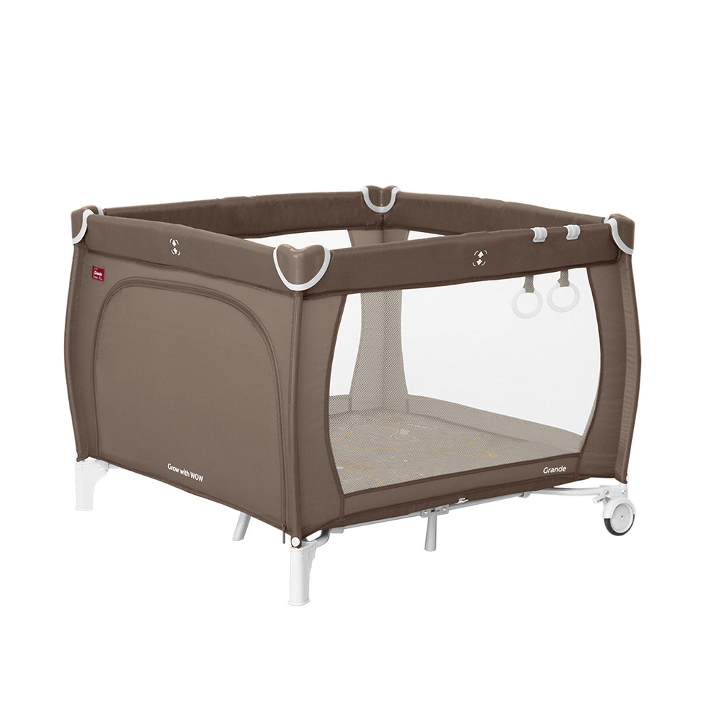 Манеж Grande, «Carrello» (CRL-9204/1), колір Sand Beige (пісочно-бежевий)