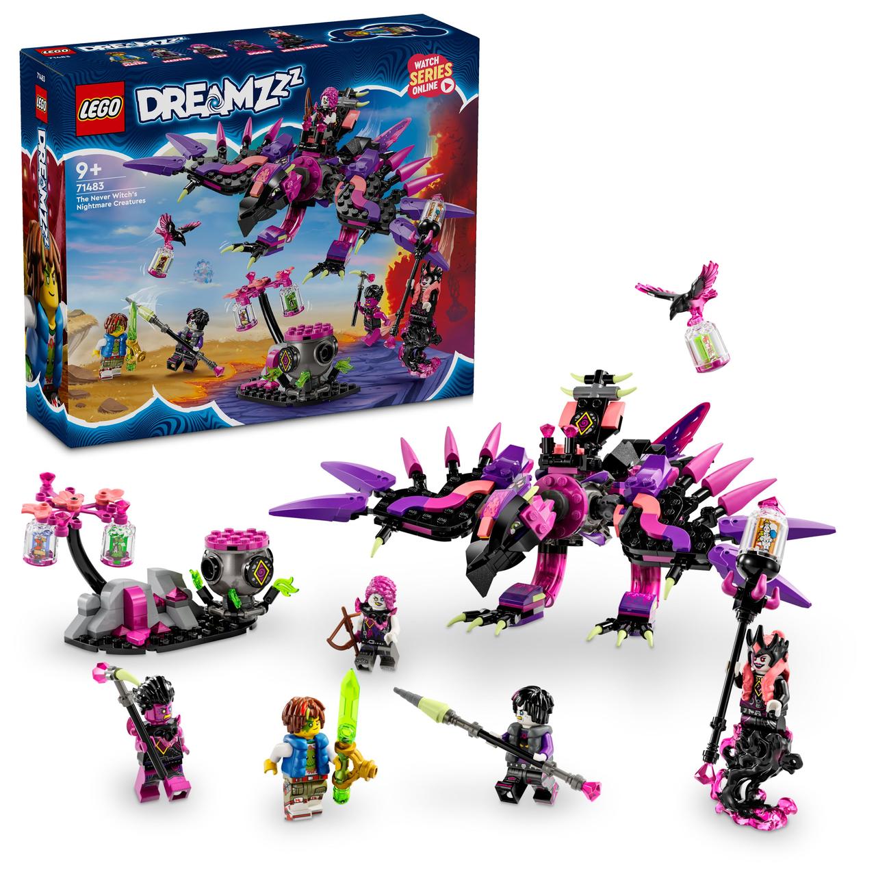 Лего Дрімз Кошмарні істоти відьми Ніколи Lego DREAMZzz 71483