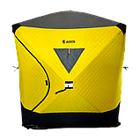 Намет зимовий AXXIS ax-1116 "BIG ATLANT" CUBE жовтий (180*180*205см), фото 2