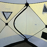 Намет зимовий AXXIS ax-1116 "BIG ATLANT" CUBE жовтий (180*180*205см), фото 4