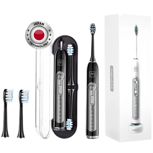 Ультразвукова зубна щітка Medica+ ProBrush 9.0 Black