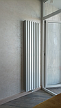 Aurora 2 1800×480 мм 1843 Вт White подвійний Білий вертикальний радіатор, фото 2
