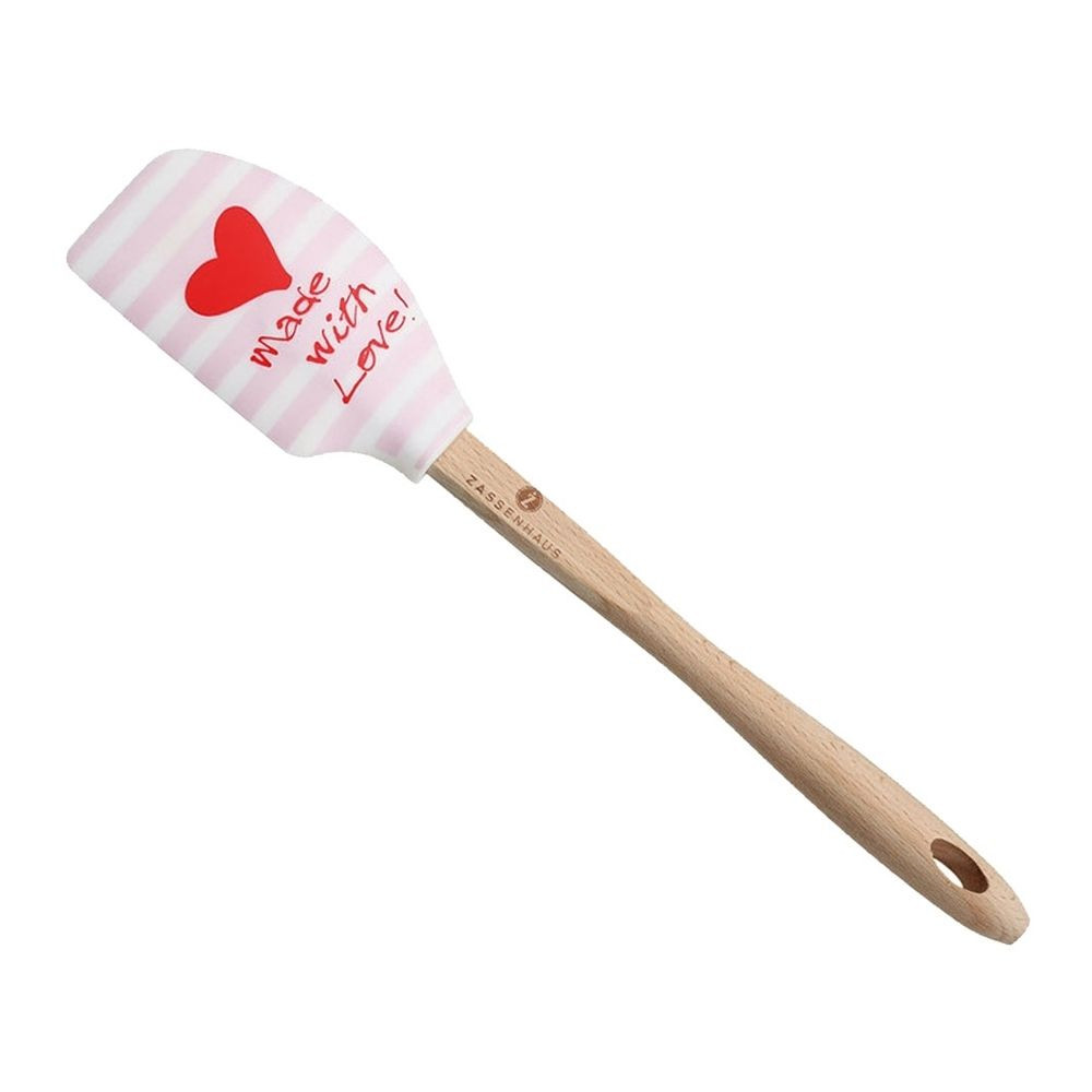 Лопатка для тіста силіконова Zassenhaus Made with love 30.5 см 056907