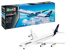 Airbus A340-300 "Lufthansa" New Livery. Модель в масштабі 1/144. REVELL 03803