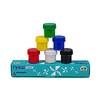 Фарби гуашеві "Мозаїка" 6 кольорів, 60 мл