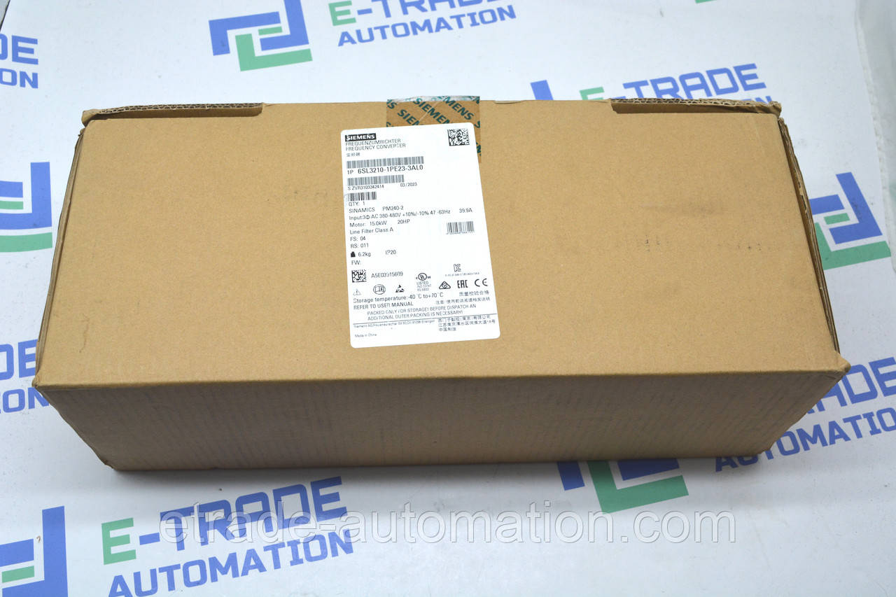 Перетворювач частоти Siemens 6SL3210-1PE23-3AL0