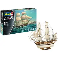 Збірна модель Барк H.M.S. Beagle у масштабі 1/96. REVELL 05458