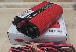 Перетворювач напруги автомобільний інвертор Power Inverter 12v/220v/2USB, фото 4