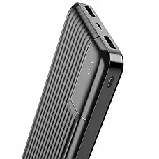 Зовнішній акумулятор PowerBank 10000 mAh, LENYES PX161 / Портативний акумулятор / Повербанк для телефона / УМБ, фото 6