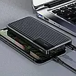 Зовнішній акумулятор PowerBank 10000 mAh, LENYES PX161 / Портативний акумулятор / Повербанк для телефона / УМБ, фото 7