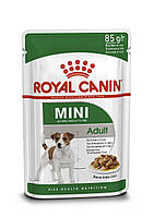 Вологий корм для дорослих собак ROYAL CANIN MINI ADULT IN GRAVY 0.085 кг, 0.085 кг