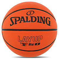 М'яч баскетбольний гумовий №7 SPALDING LAYUP TF-50 84332Z