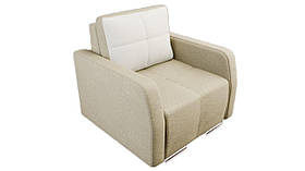 Крісло BNB Edisson з м'якими підлокітниками. Бежевий / пісочний колір