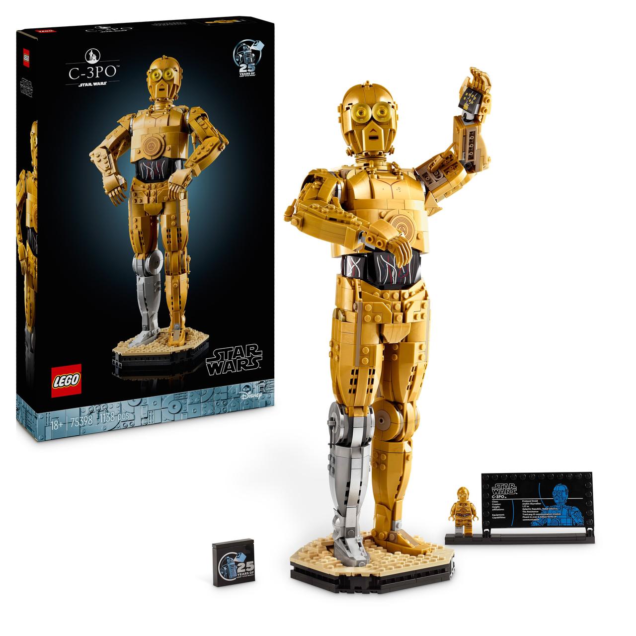 Лего Зіркові війни Протокольний Дроїд Сі - Тріпіо Lego Star Wars C-3PO Droid 75398