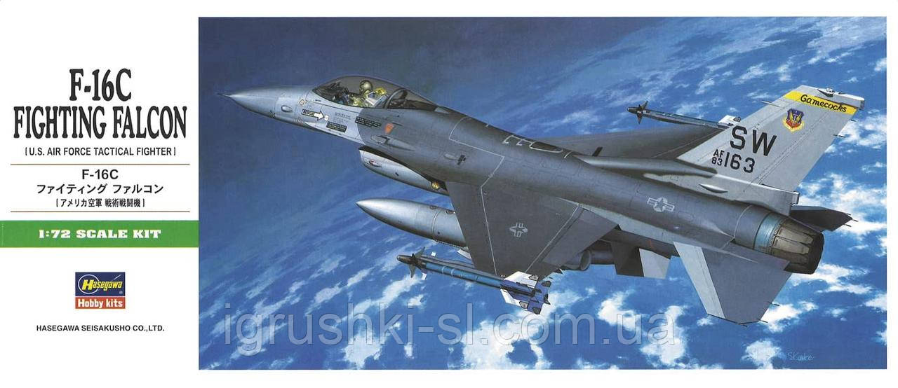 Збірна модель (1:72) F-16C Fighting Falcon, фото 1