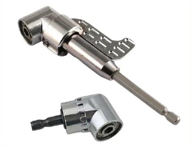 Набір з двох кутових адаптерів для біт 1/4" Cr-V  "Tool Man "