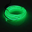 Неон з кантом 5 метрів + інвертор 24 В / Світлодіодна молдинг - стрічка, смужка - нитка / Підсвічування неонове, фото 6