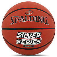М'яч баскетбольний гумовий №6 SPALDING SILVER SERIES 84542Z