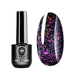 Базове покриття з пластівцями юки SAGA Professional Royal Base #1, 9 мл