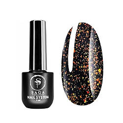 Базове покриття з пластівцями юки SAGA Professional Royal Base #3, 9 мл