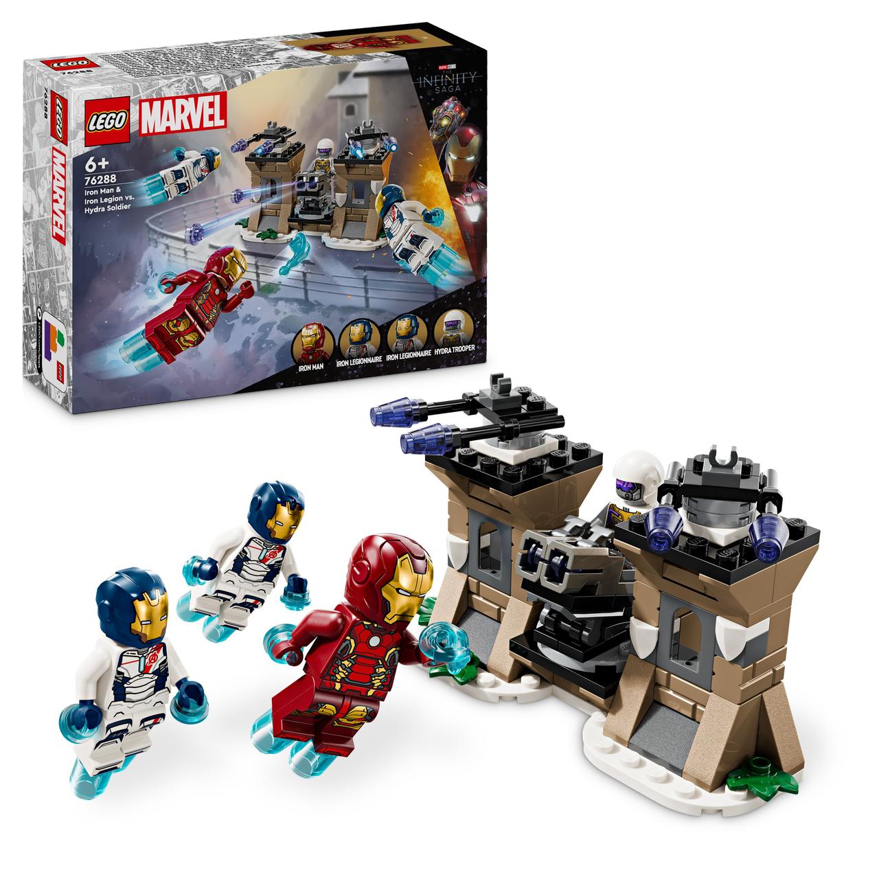 Лего Залізна людина та Легіон проти бійця Гідри Lego Super Heroes 76288
