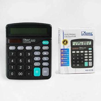 Калькулятор настільний, сонячна батарея, від батарейки C62170 G-Rich