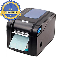 Принтер етикеток Xprinter XP-370BM USB+Ethernet