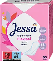 Щоденні гігієнічні прокладки мультиформ  Jessa Flexibel-2 капли, 55 шт.