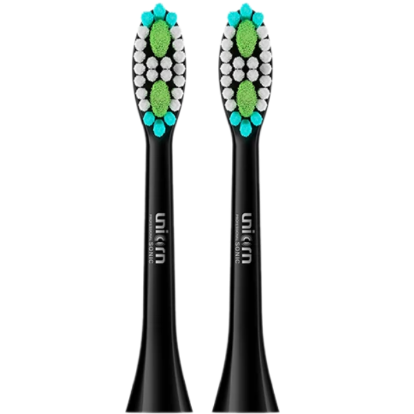 Насадка для електричної зубної щітки Lebond Unicorn Black (2 шт.)