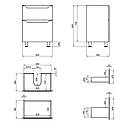 Тумба підлогова Qtap Scorpio 605х825х460 White QT1473TNB601W, фото 3