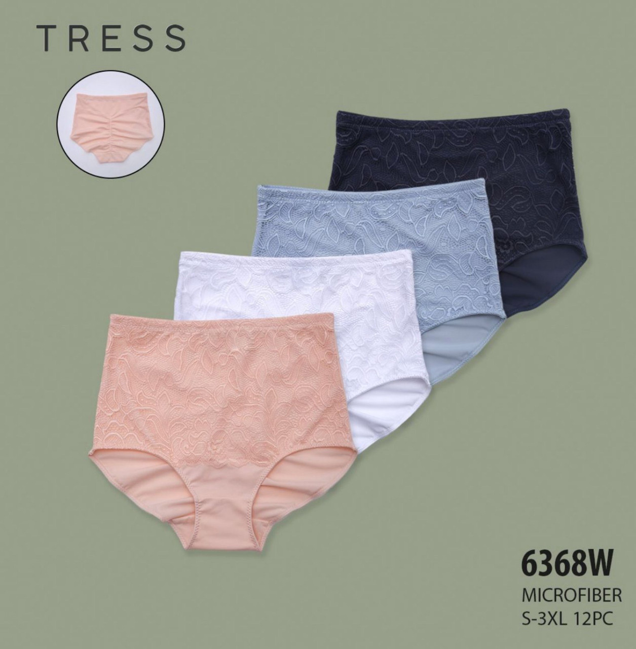 Жіночі труси TRESS 6368 12с