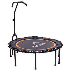 Фітнес батут Zelart круглий d 114,5 см для фітнес-джампінгу