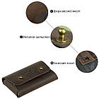 Візитниця SHVIGEL 16160 Коричнева, фото 4